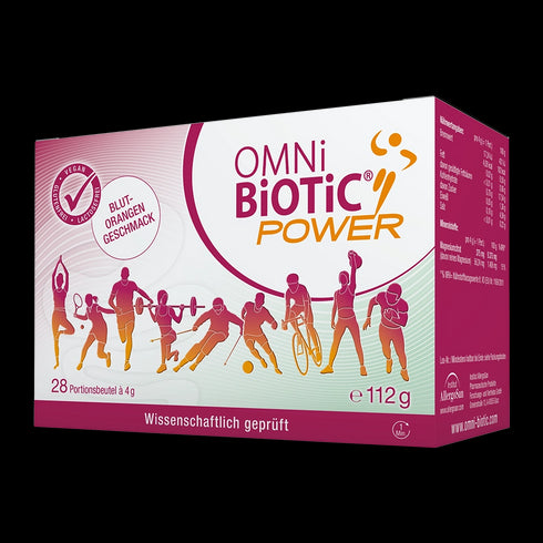 Eine Packung OMNi-BiOTiC POWER, 28 Sachets à 4 Gramm